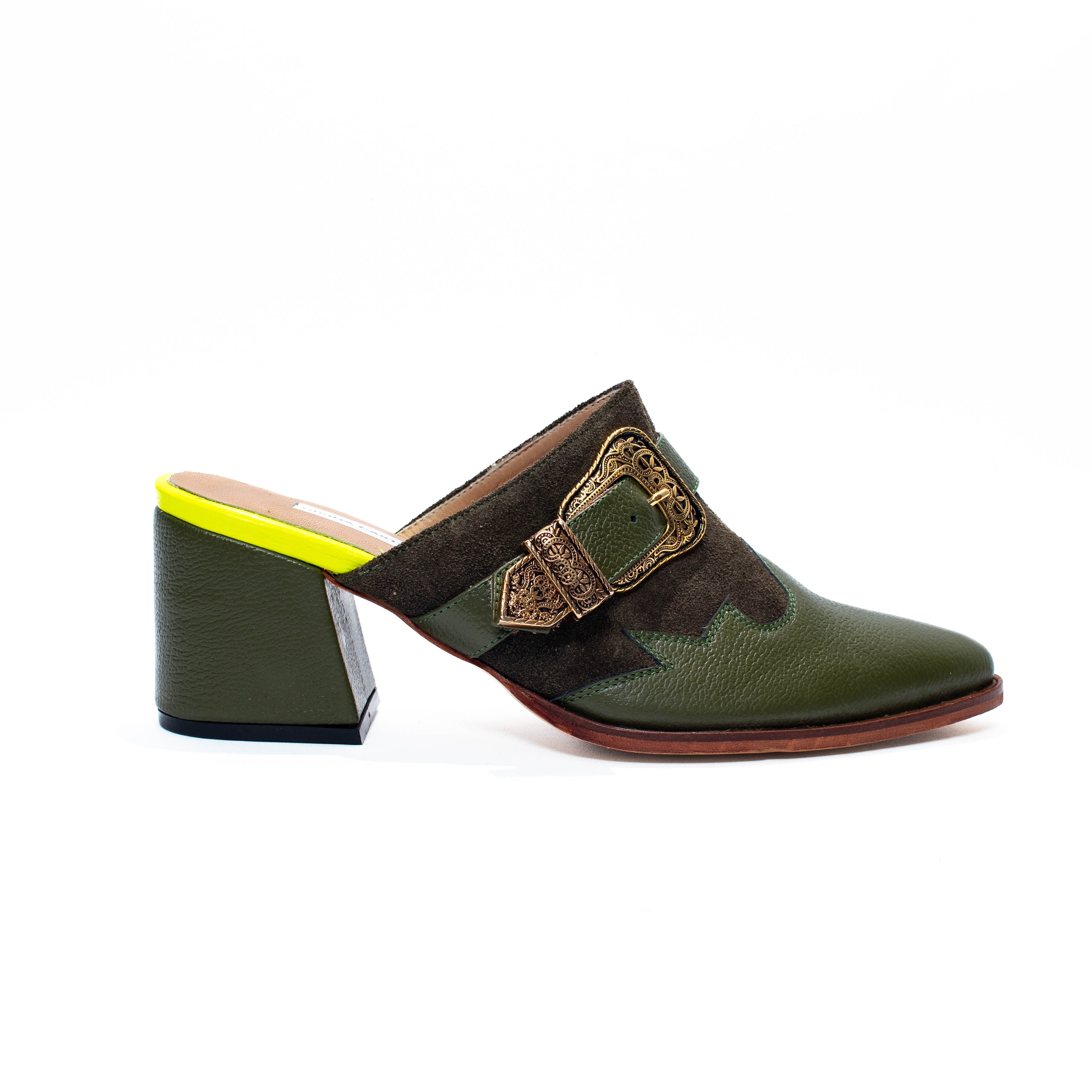 Texis Mules Verde Oliva