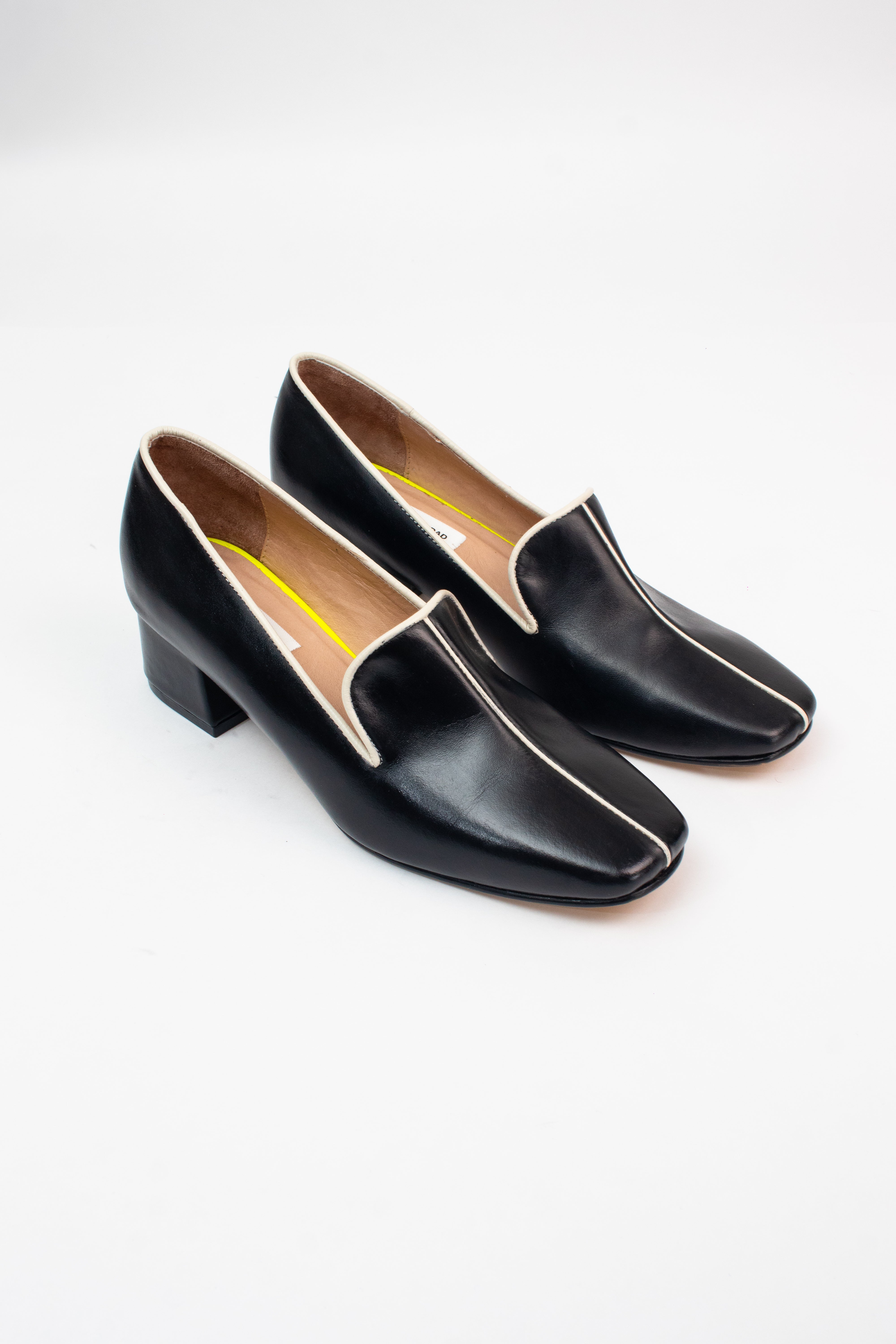 LOAFERS - negro x blanco
