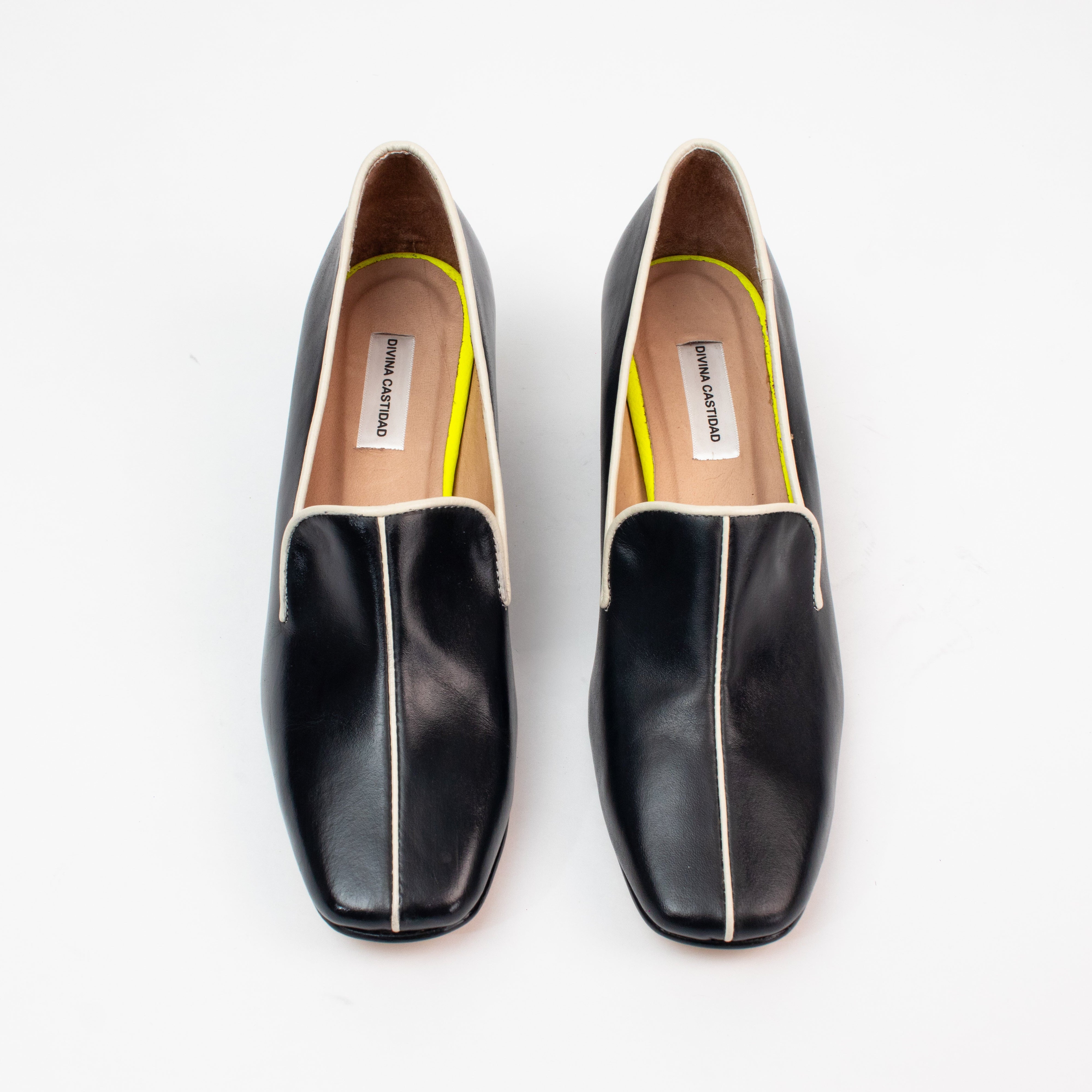 LOAFERS - negro x blanco