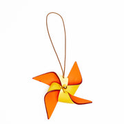 Yellow Windmill Charm + Handle