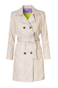 TRENCH coat - BEIGE - the PERFECT dose OF madness - DIVINA CASTIDAD