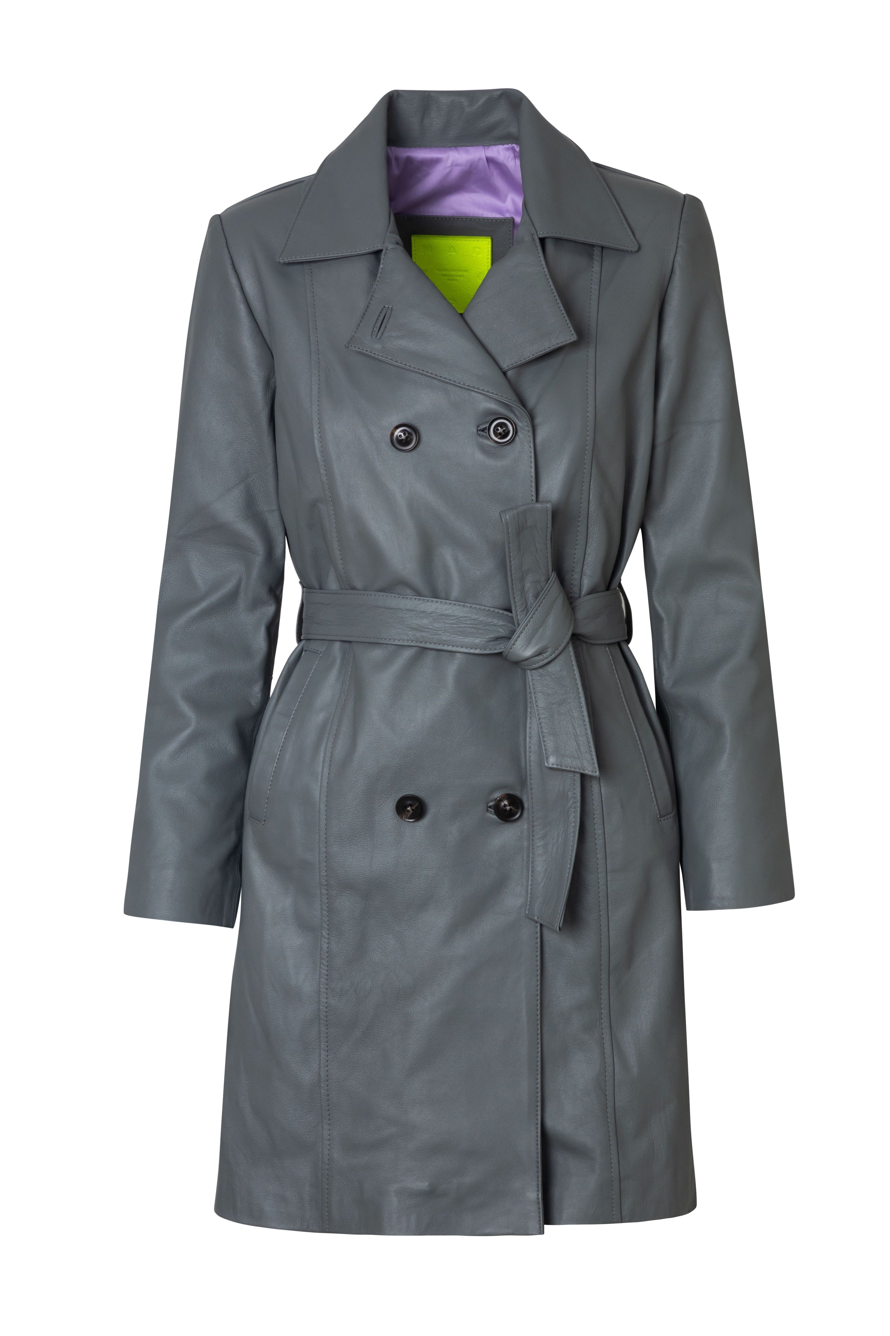 TRENCH coat - GREY - the PERFECT dose OF madness - DIVINA CASTIDAD