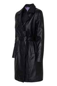 TRENCH coat - BLACK - the PERFECT dose OF madness - DIVINA CASTIDAD