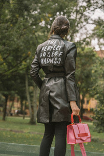 TRENCH coat - BLACK - the PERFECT dose OF madness -