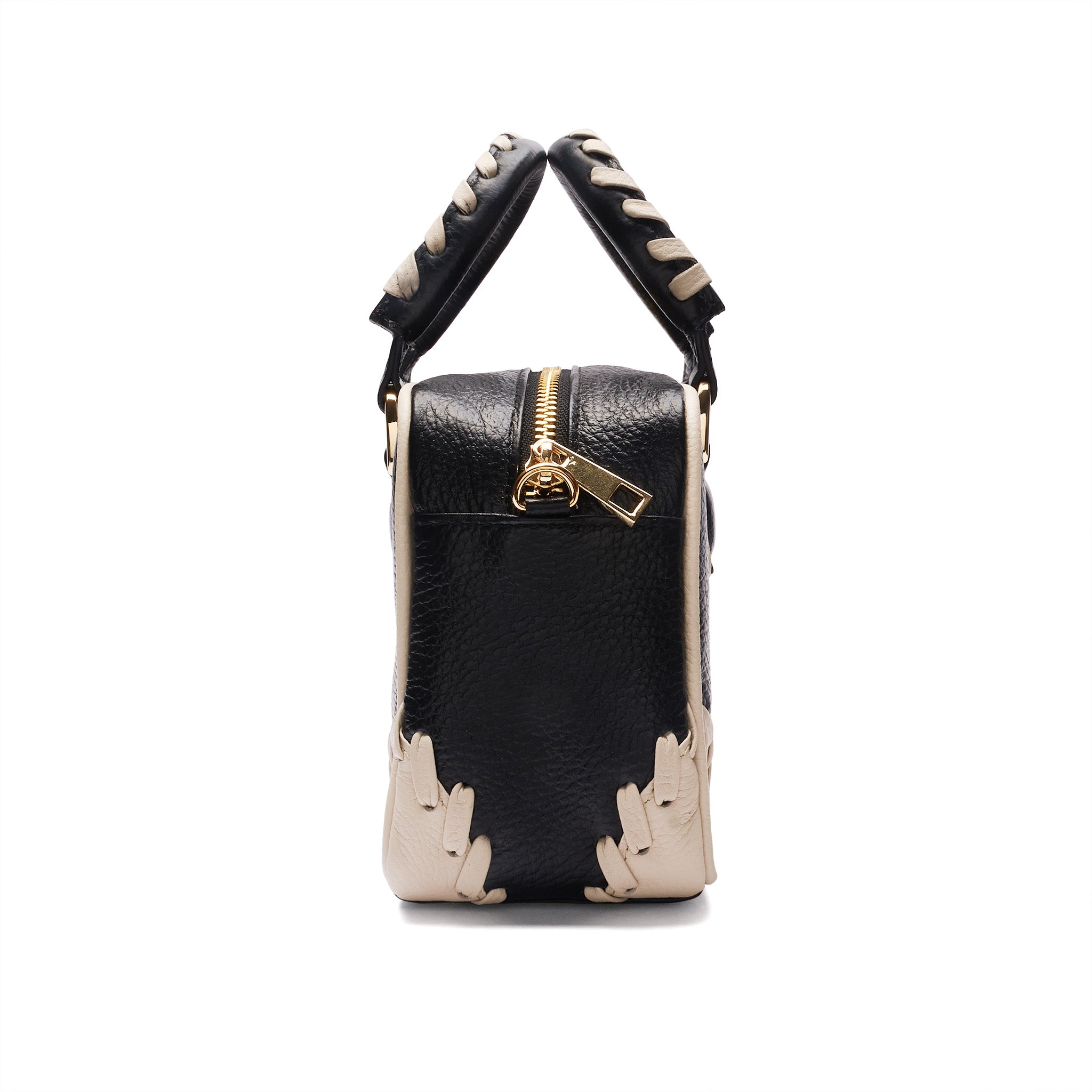 Dr Bag Micro  - Black X Beige