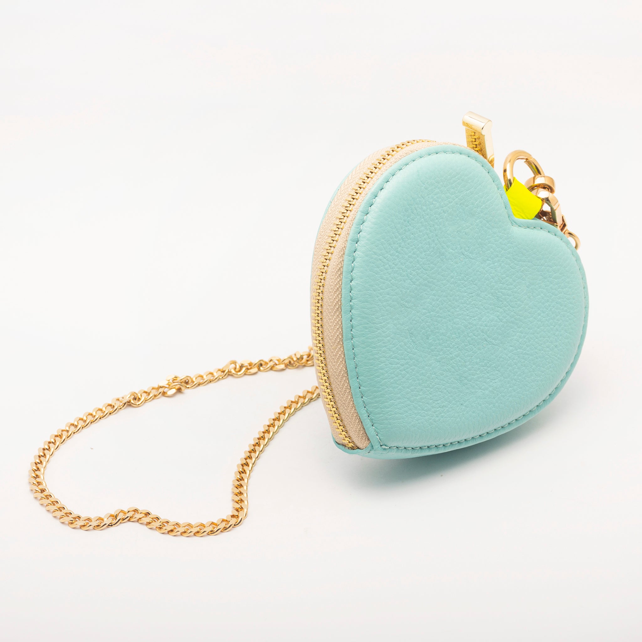 micro HEART - crossbody BAG - celeste - - DIVINA CASTIDAD