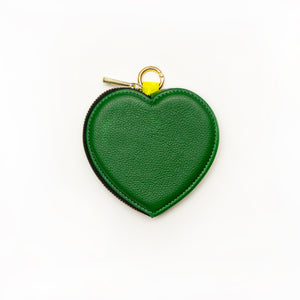 micro HEART - crossbody BAG - verde TRÉBOL -
