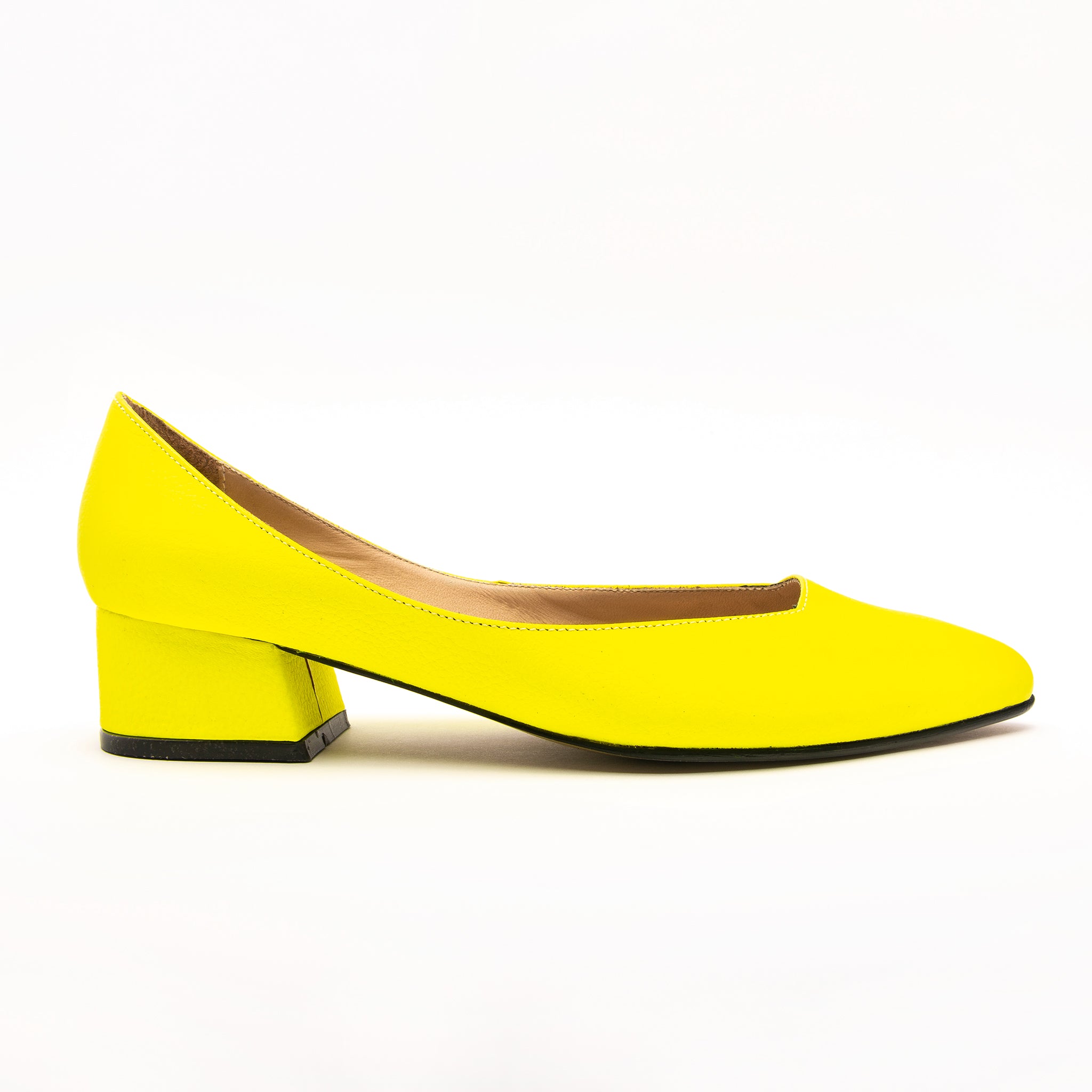 MIDI heels - LIMÓN neón DIVINA CASTIDAD